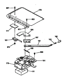 Door Lock Section parts for Kenmore Range 911.64271790 (91164271790, 911 64271790) from AppliancePartsPros.com