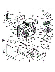 Body Section parts for Kenmore Range 911.64271790 (91164271790, 911 64271790) from AppliancePartsPros.com