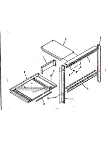 Trim And Micro Mounting Section parts for Kenmore Wall Oven 278.4418491 (2784418491, 278 4418491) from AppliancePartsPros.com