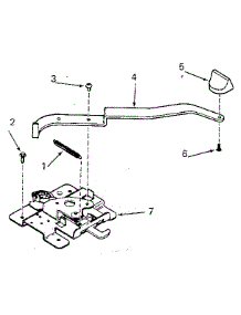 Oven Door Lock Section parts for Kenmore Wall Oven 911.4298490 (9114298490, 911 4298490) from AppliancePartsPros.com