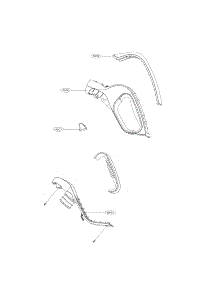 Handle Assembly Parats parts for Lg Vacuum LUV250C from AppliancePartsPros.com