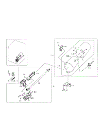 Duct & Burner parts for Samsung Dryer DV405GTPASU/AA-00 from AppliancePartsPros.com
