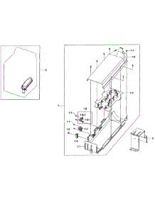 Heater Assy parts for Samsung Dryer DV456EWHDSU/AA-01 from AppliancePartsPros.com