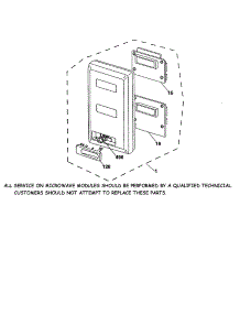 Microwave Control Panel parts for Kenmore Wall Oven 911.49489890 (91149489890, 911 49489890) from AppliancePartsPros.com