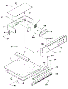Control Section parts for Kenmore Wall Oven 911.3022190 (9113022190, 911 3022190) from AppliancePartsPros.com