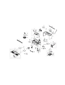 Main Assy parts for Samsung Microwave ME16H702SEB/AA-01 from AppliancePartsPros.com