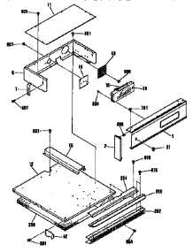 Control Section parts for Kenmore Wall Oven 911.3012991 (9113012991, 911 3012991) from AppliancePartsPros.com