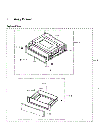 Drawer parts for Samsung Range NE59J7630SS/AA-02 from AppliancePartsPros.com