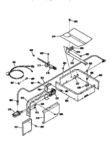 Burner Section parts for Kenmore Wall Oven 911.3022192 (9113022192, 911 3022192) from AppliancePartsPros.com