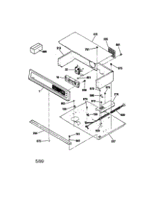 Control parts for Kenmore Wall Oven 911.41789890 (91141789890, 911 41789890) from AppliancePartsPros.com