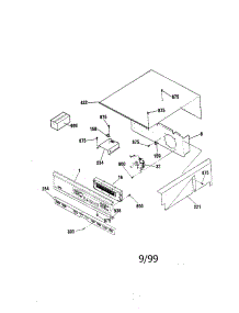 Control parts for Kenmore Wall Oven 911.48485890 (91148485890, 911 48485890) from AppliancePartsPros.com