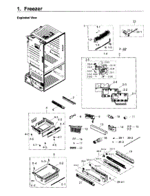 Freezer parts for Samsung Refrigerator RF26J7500SR/AA-02 from AppliancePartsPros.com