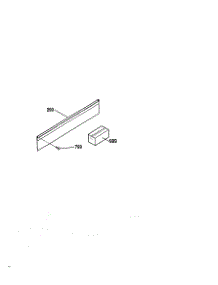 Filler Trim Kit 2240505 / 2240509 parts for Kenmore Wall Oven 911.48485991 (91148485991, 911 48485991) from AppliancePartsPros.com