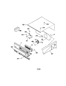 Control parts for Kenmore Wall Oven 911.48485991 (91148485991, 911 48485991) from AppliancePartsPros.com