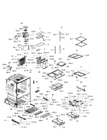 Fridge parts for Samsung Refrigerator RF28HFEDBWW/AA-04 from AppliancePartsPros.com