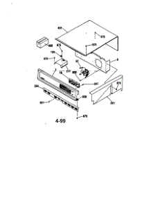 Control Section parts for Kenmore Wall Oven 911.47189890 (91147189890, 911 47189890) from AppliancePartsPros.com