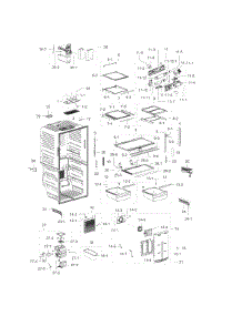 Fridge parts for Samsung Refrigerator RF32FMQDBSR/AA-10 from AppliancePartsPros.com