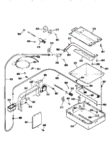 Burner Section parts for Kenmore Wall Oven 911.3042592 (9113042592, 911 3042592) from AppliancePartsPros.com
