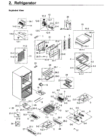 Fridge parts for Samsung Refrigerator RF23M8090SG/AA-00 from AppliancePartsPros.com