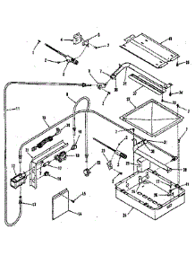 Burner Section parts for Kenmore Wall Oven 278.3138810 (2783138810, 278 3138810) from AppliancePartsPros.com