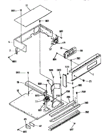 Control Section parts for Kenmore Wall Oven 911.3042593 (9113042593, 911 3042593) from AppliancePartsPros.com