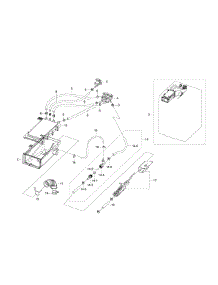 Housing-Drawer parts for Samsung Washer WF520ABP/XAA-00 from AppliancePartsPros.com