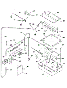 Burner Section parts for Kenmore Wall Oven 911.3138899 (9113138899, 911 3138899) from AppliancePartsPros.com