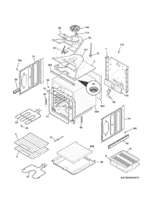 Upper Oven parts for Kenmore Wall Oven 790.40253410 (79040253410, 790 40253410) from AppliancePartsPros.com