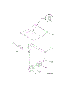 Burner parts for Kenmore Wall Oven 790.45139510 (79045139510, 790 45139510) from AppliancePartsPros.com