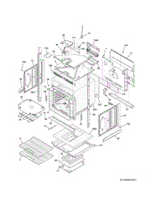 Lower Oven parts for Kenmore Wall Oven 790.49412312 (79049412312, 790 49412312) from AppliancePartsPros.com