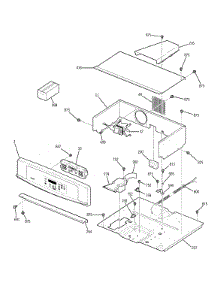 Control Panel parts for Kenmore Wall Oven 911.47702201 (91147702201, 911 47702201) from AppliancePartsPros.com
