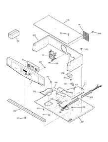Control Panel parts for Kenmore Wall Oven 911.47712201 (91147712201, 911 47712201) from AppliancePartsPros.com