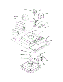 Control Section parts for Kenmore Wall Oven 911.49222300 (91149222300, 911 49222300) from AppliancePartsPros.com