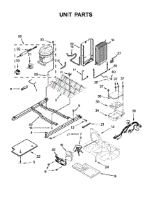 Unit Parts parts for Whirlpool Refrigerator WRS321SDHB01 from AppliancePartsPros.com