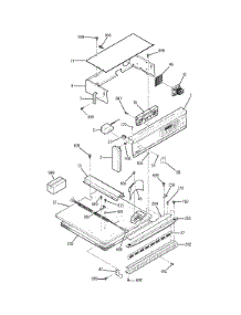 Control Panel parts for Kenmore Wall Oven 911.41389893 (91141389893, 911 41389893) from AppliancePartsPros.com
