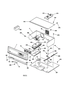 Control parts for Kenmore Wall Oven 911.47599100 (91147599100, 911 47599100) from AppliancePartsPros.com