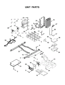 Unit Parts parts for Whirlpool Refrigerator WRS321SDHW00 from AppliancePartsPros.com