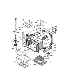 Upper Body parts for Kenmore Wall Oven 911.49039100 (91149039100, 911 49039100) from AppliancePartsPros.com
