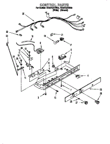 Control parts for Whirlpool Refrigerator 824421985 from AppliancePartsPros.com