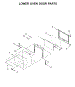 Lower Oven Door Parts