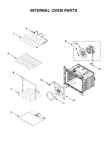 Internal Oven Parts parts for Whirlpool Wall Oven WOD77EC7HV01 from AppliancePartsPros.com