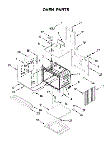 Oven Parts parts for Whirlpool Wall Oven WOS72EC0HS01 from AppliancePartsPros.com