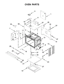 Oven Parts parts for Whirlpool Wall Oven WOS97ES0ES03 from AppliancePartsPros.com