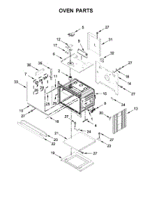 Oven Parts parts for Whirlpool Wall Oven WOS72EC0HV00 from AppliancePartsPros.com