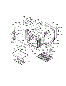 Lower Body parts for Kenmore Wall Oven 911.49019994 (91149019994, 911 49019994) from AppliancePartsPros.com