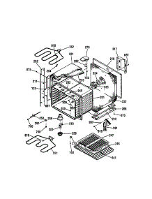 Upper Body parts for Kenmore Wall Oven 911.41185991 (91141185991, 911 41185991) from AppliancePartsPros.com