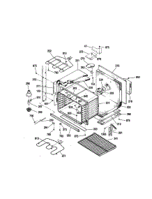 Lower Body parts for Kenmore Wall Oven 911.41185993 (91141185993, 911 41185993) from AppliancePartsPros.com