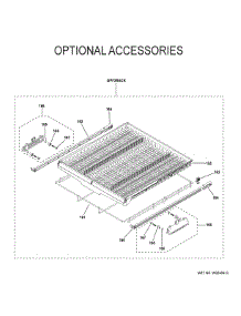 Optional Accessories parts for Ge Dishwasher GDT605PGM0WW from AppliancePartsPros.com