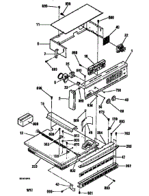 Control Section parts for Kenmore Wall Oven 911.41369791 (91141369791, 911 41369791) from AppliancePartsPros.com