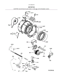 Motor / Tub parts for Kenmore Washer 417.41942710 (41741942710, 417 41942710) from AppliancePartsPros.com